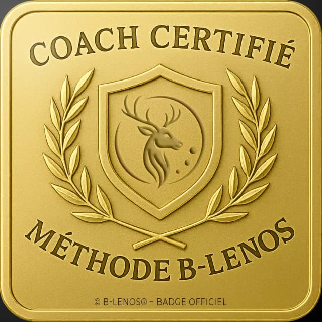 Badge officiel B-LENOS coach certifie
