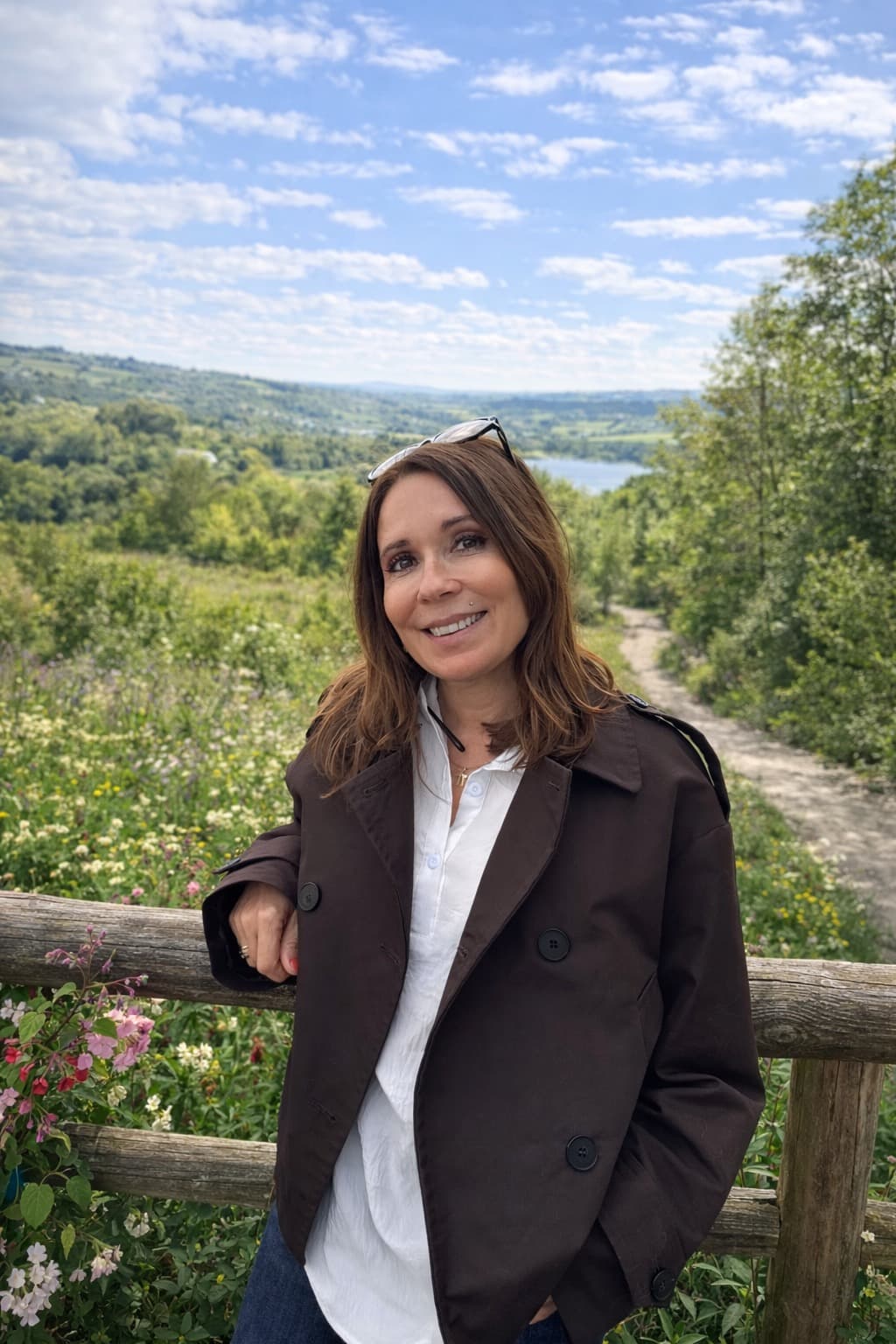 Magali en extérieur